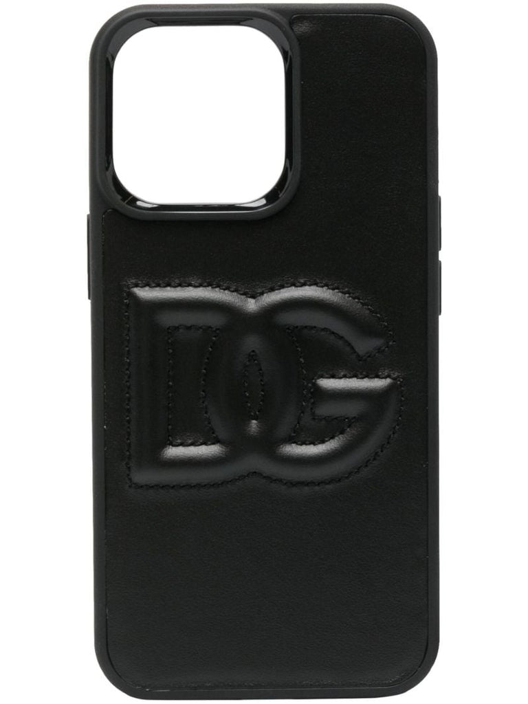Black Iphone 13 Pro Leather Phone Case