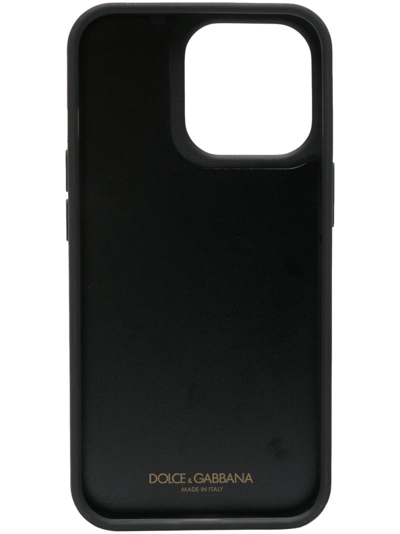 Black Iphone 13 Pro Leather Phone Case