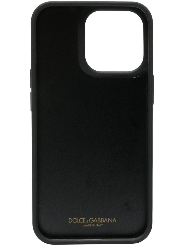 Black Iphone 13 Pro Leather Phone Case