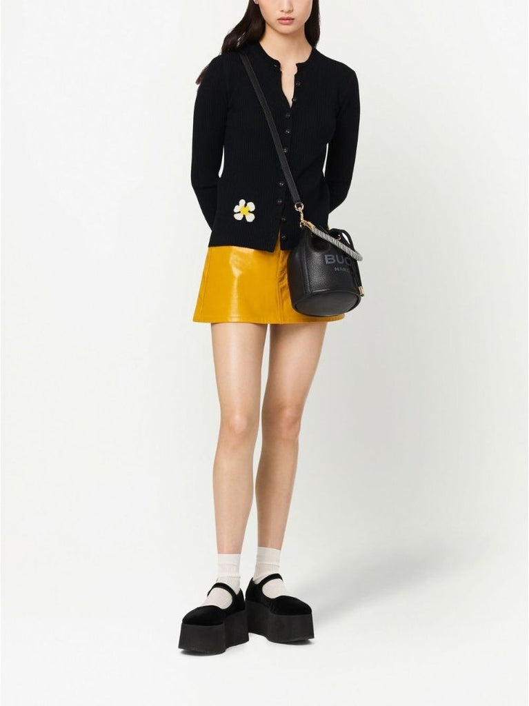 Black the Leather Bucket Bag
