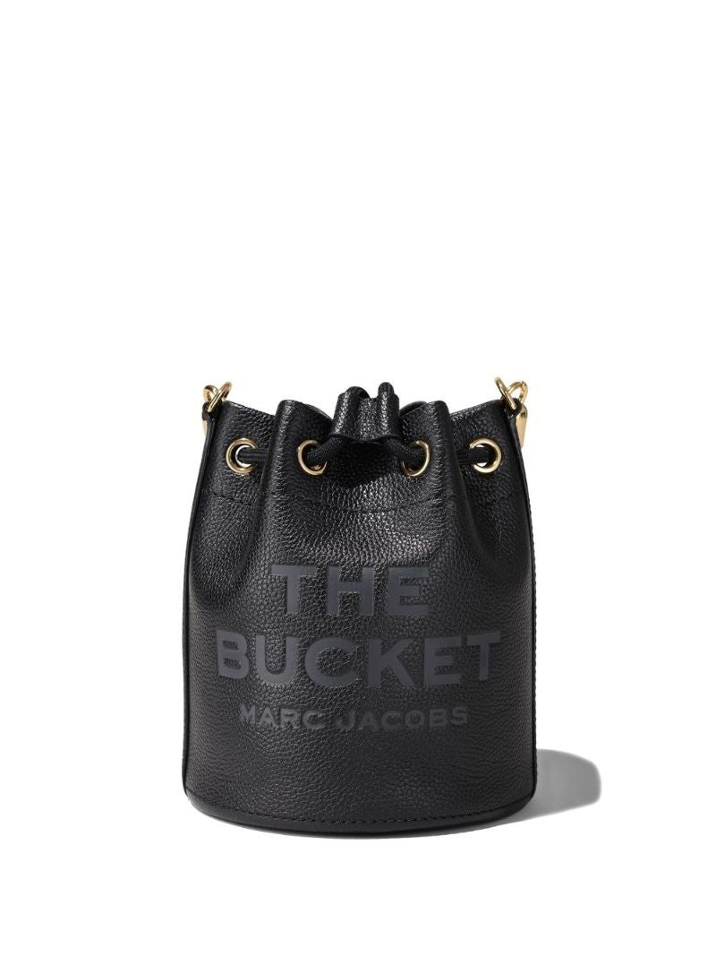 Black the Leather Bucket Bag