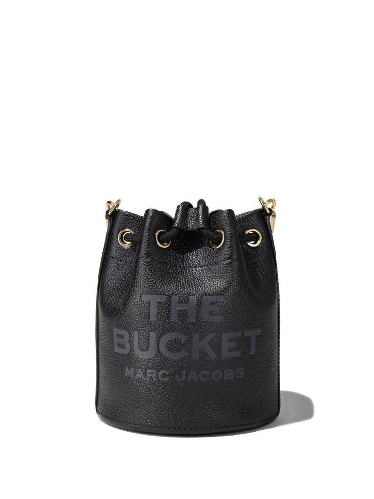 Black the Leather Bucket Bag