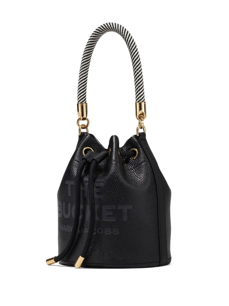 Black the Leather Bucket Bag