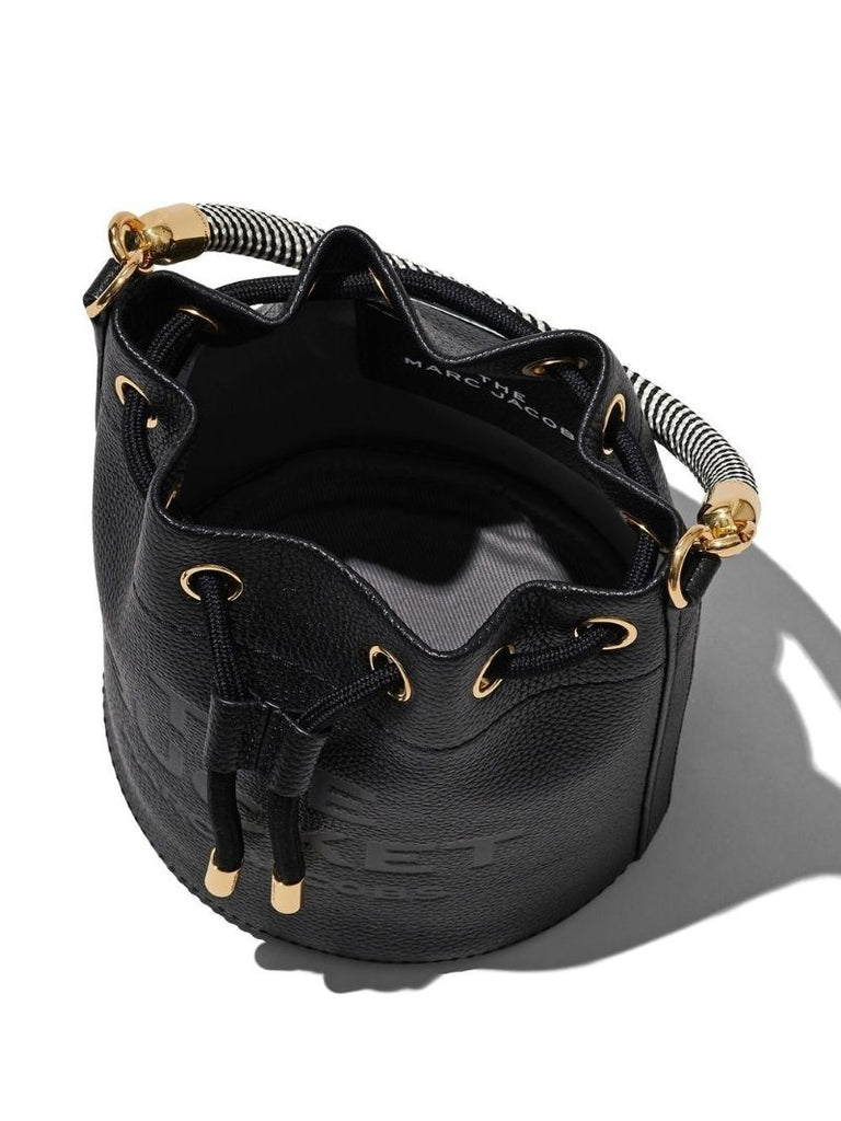 Black the Leather Bucket Bag
