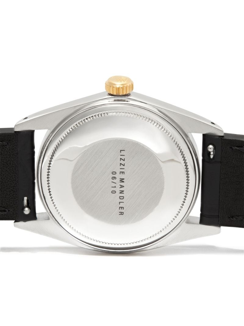 Reworked Vintage Stainless Steel Rolex Datejust Watch