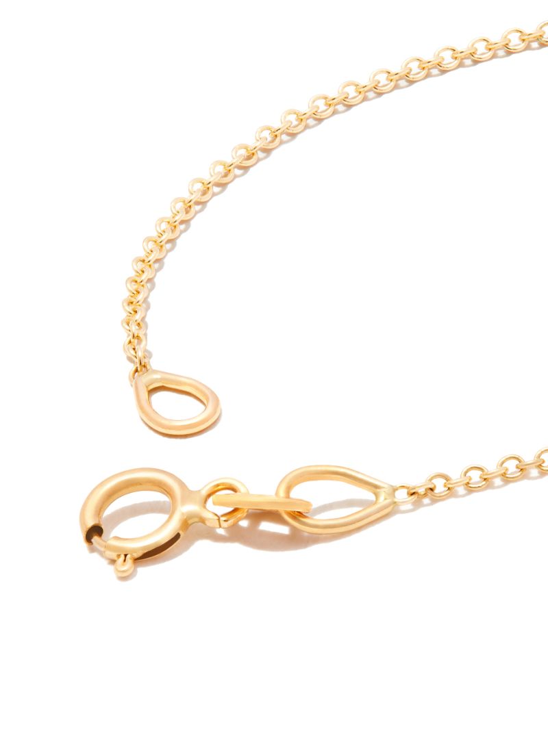 14k Yellow Gold Floating Triple Diamond Bracelet