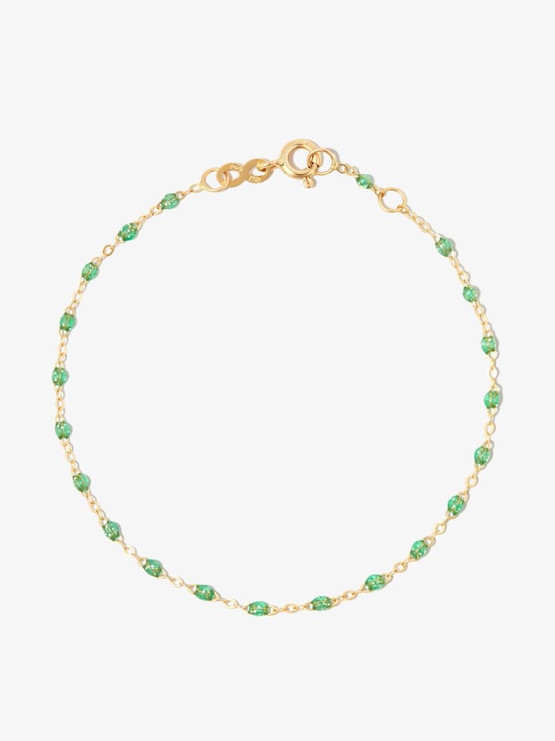 18k Yellow Gold Enamel Bracelet