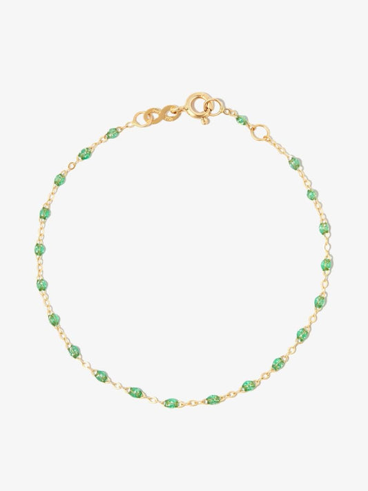 18k Yellow Gold Enamel Bracelet