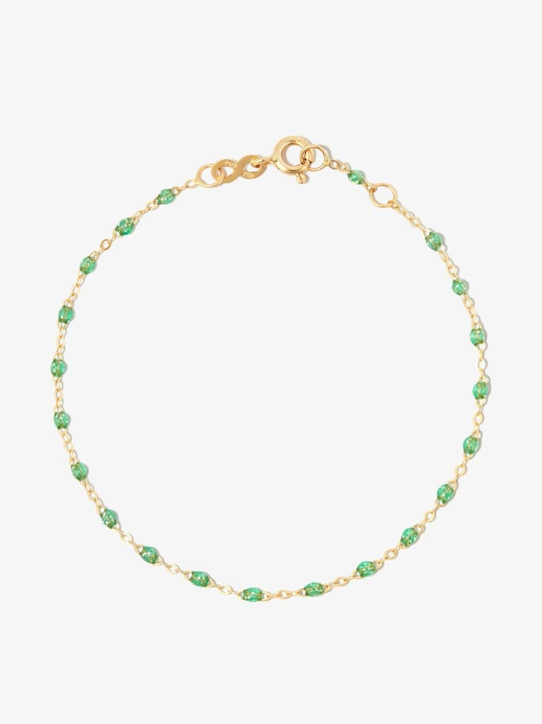18k Yellow Gold Enamel Bracelet