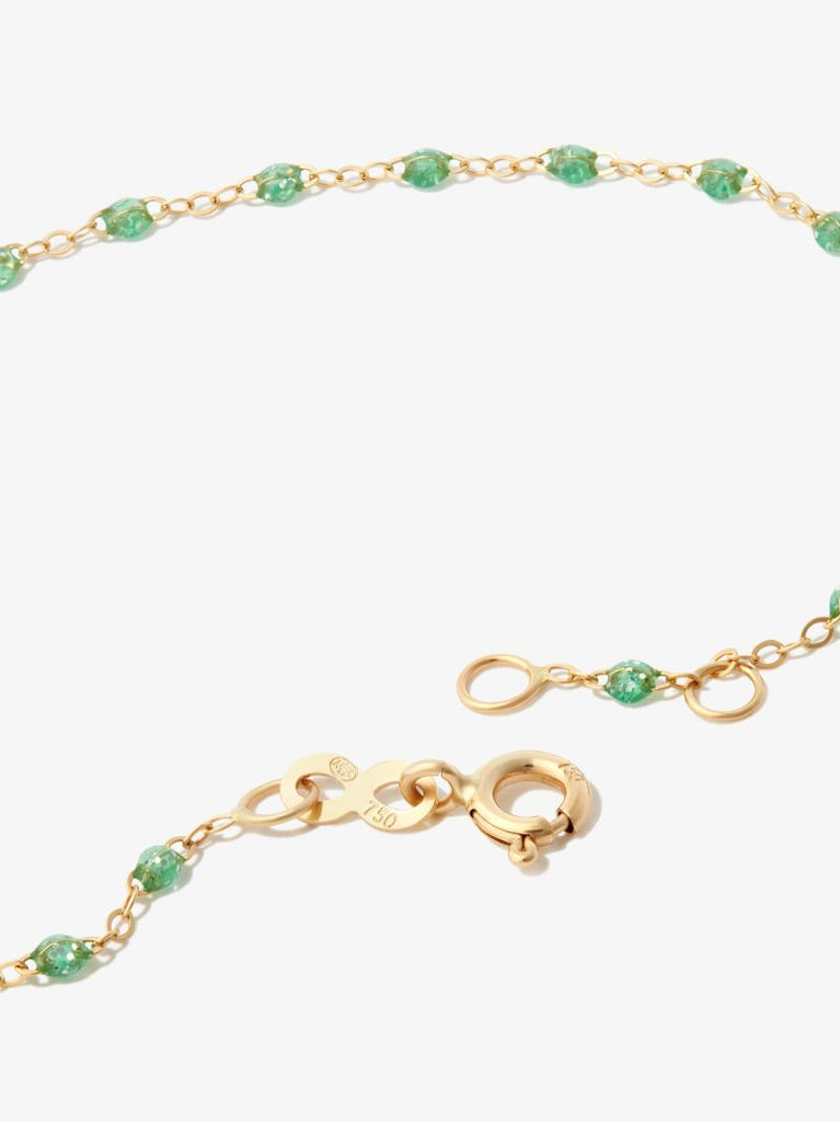 18k Yellow Gold Enamel Bracelet