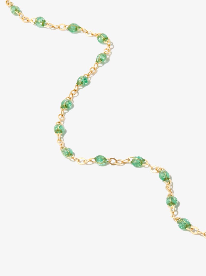 18k Yellow Gold Enamel Bracelet