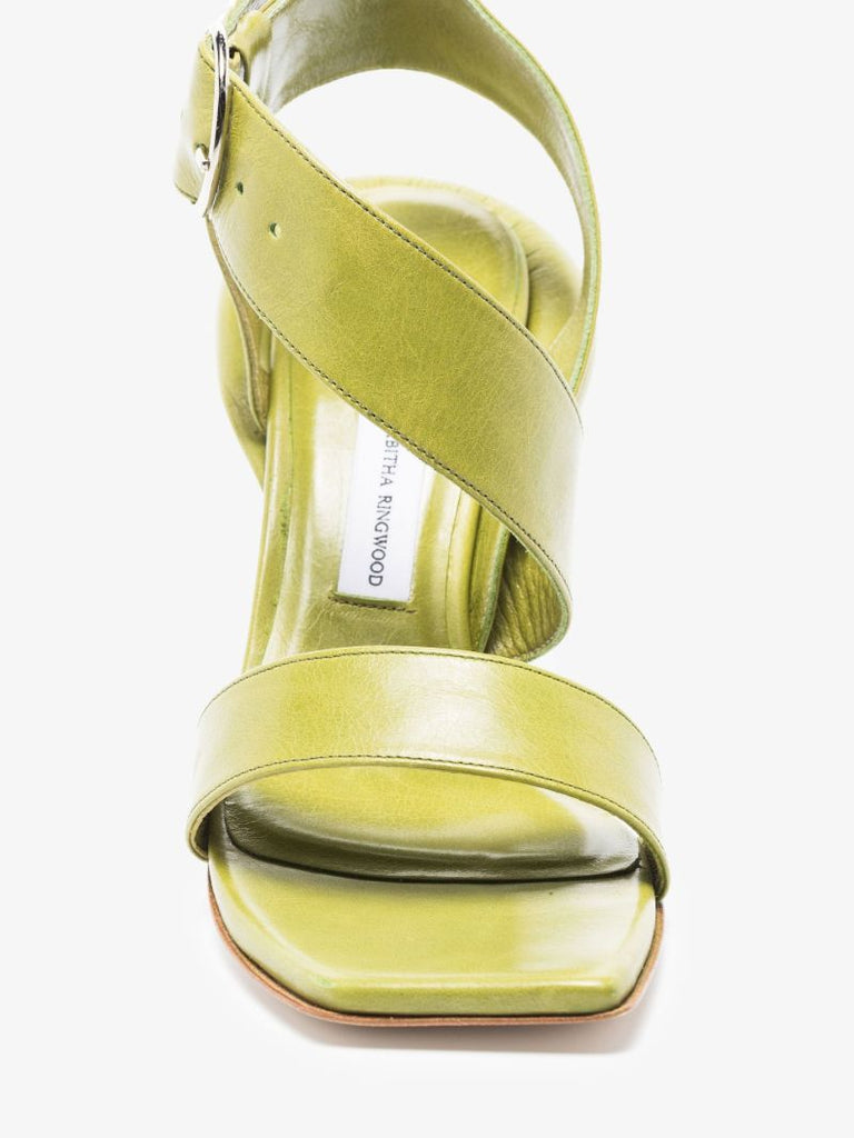 Green Cosy 100 Leather Sandals