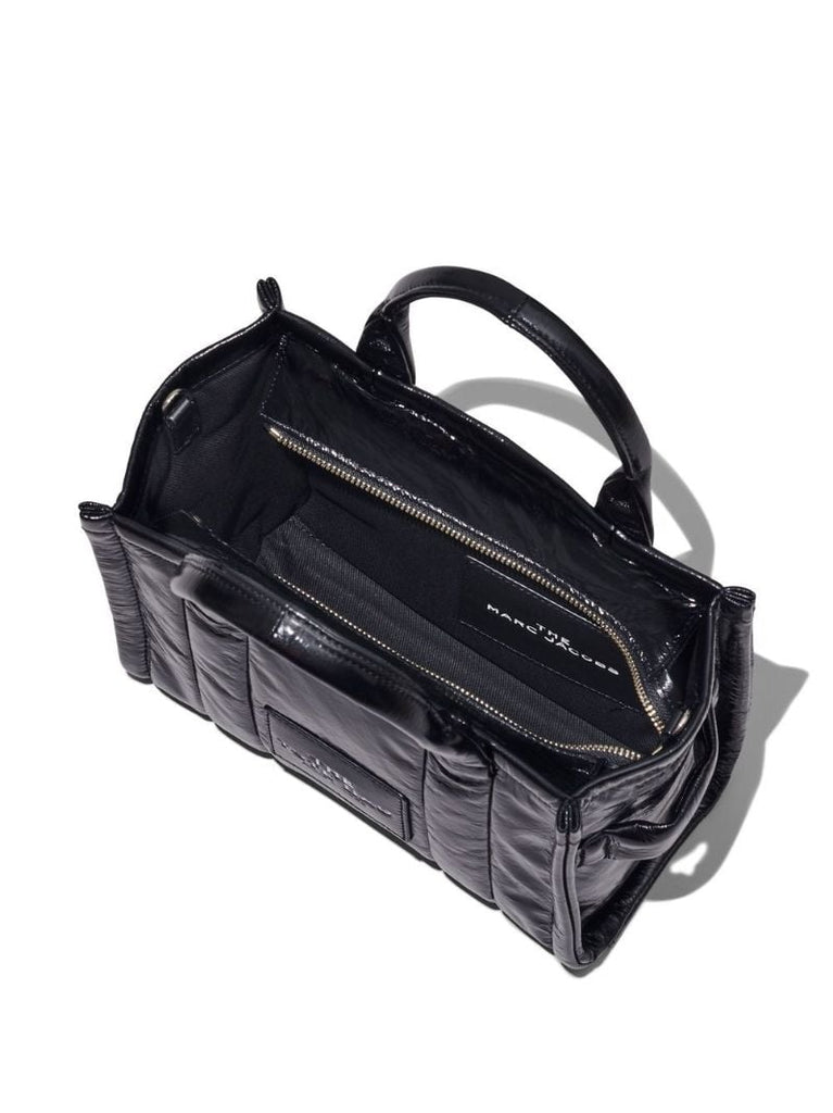 Black Mini Leather Tote Bag