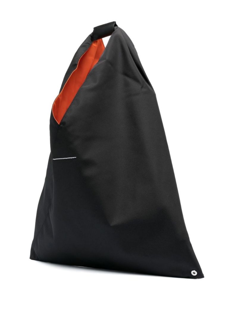 Black Japanese Tote Bag