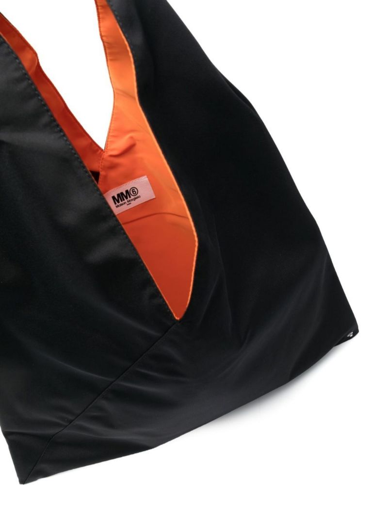 Black Japanese Tote Bag