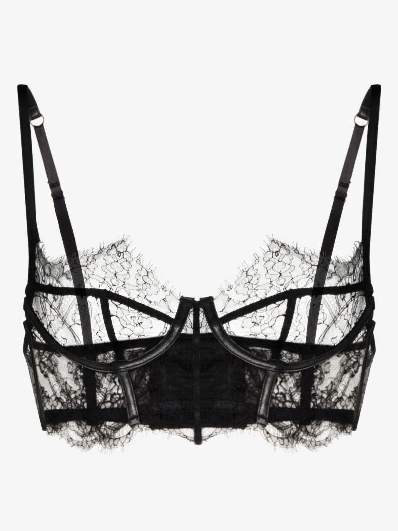 Floral Lace Balconette Bra