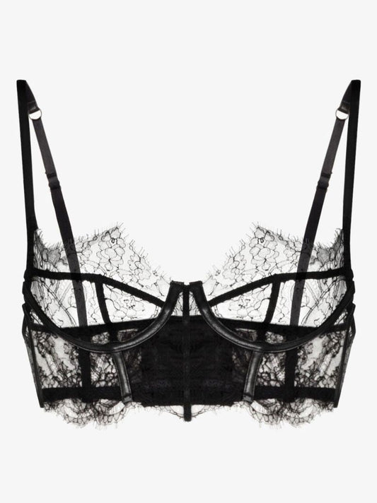 Floral Lace Balconette Bra