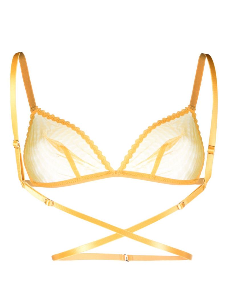 Yellow Mafalda Triangle Bra