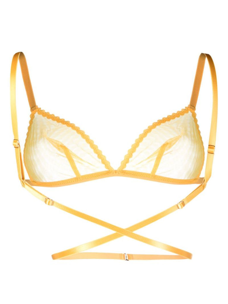 Yellow Mafalda Triangle Bra
