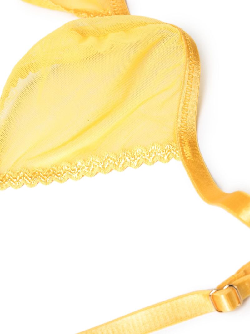 Yellow Mafalda Triangle Bra