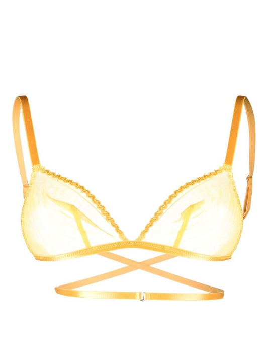 Yellow Mafalda Triangle Bra