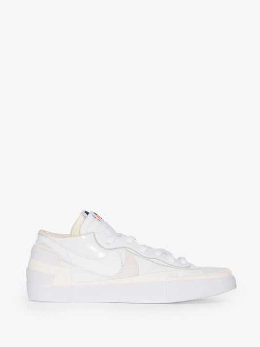 X Sacai White Blazer Low Sneakers