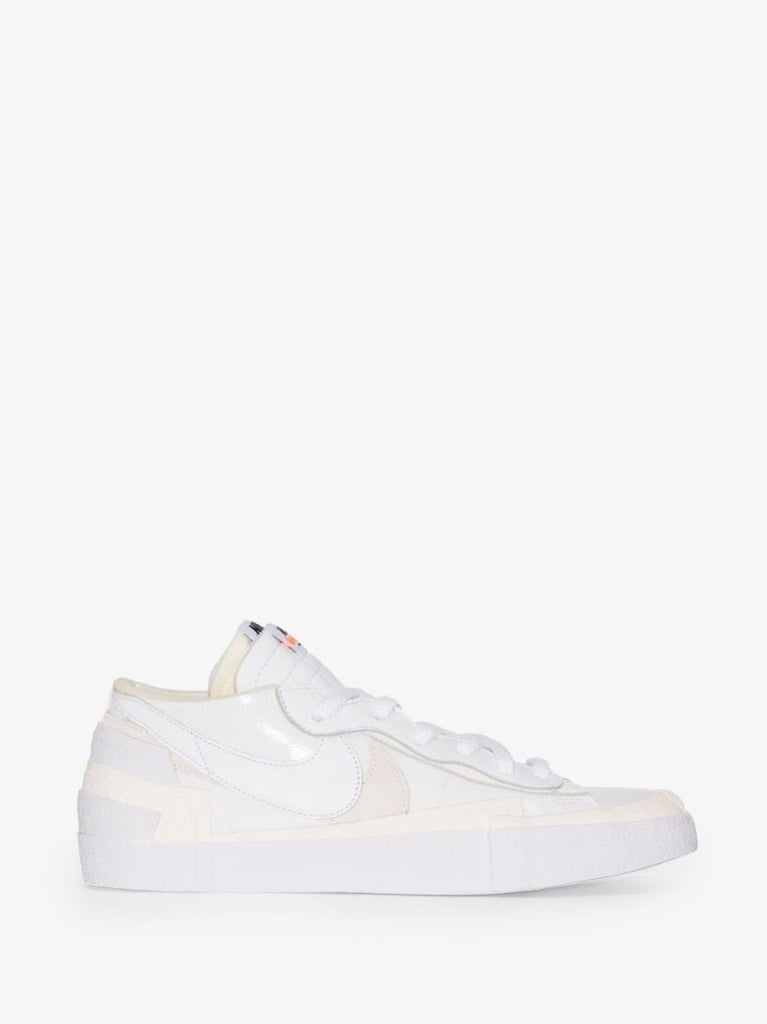 X Sacai White Blazer Low Sneakers
