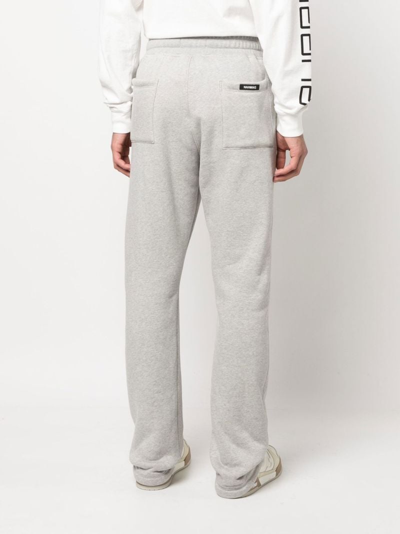 Grey Shearling-lined Track Pants