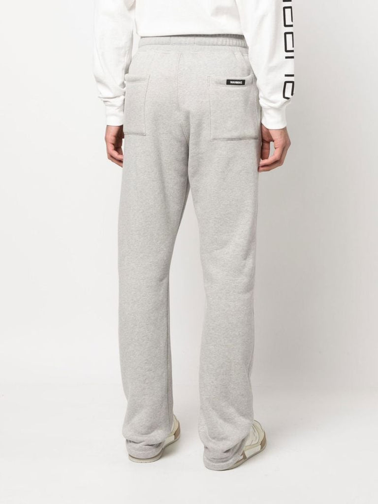 Grey Shearling-lined Track Pants