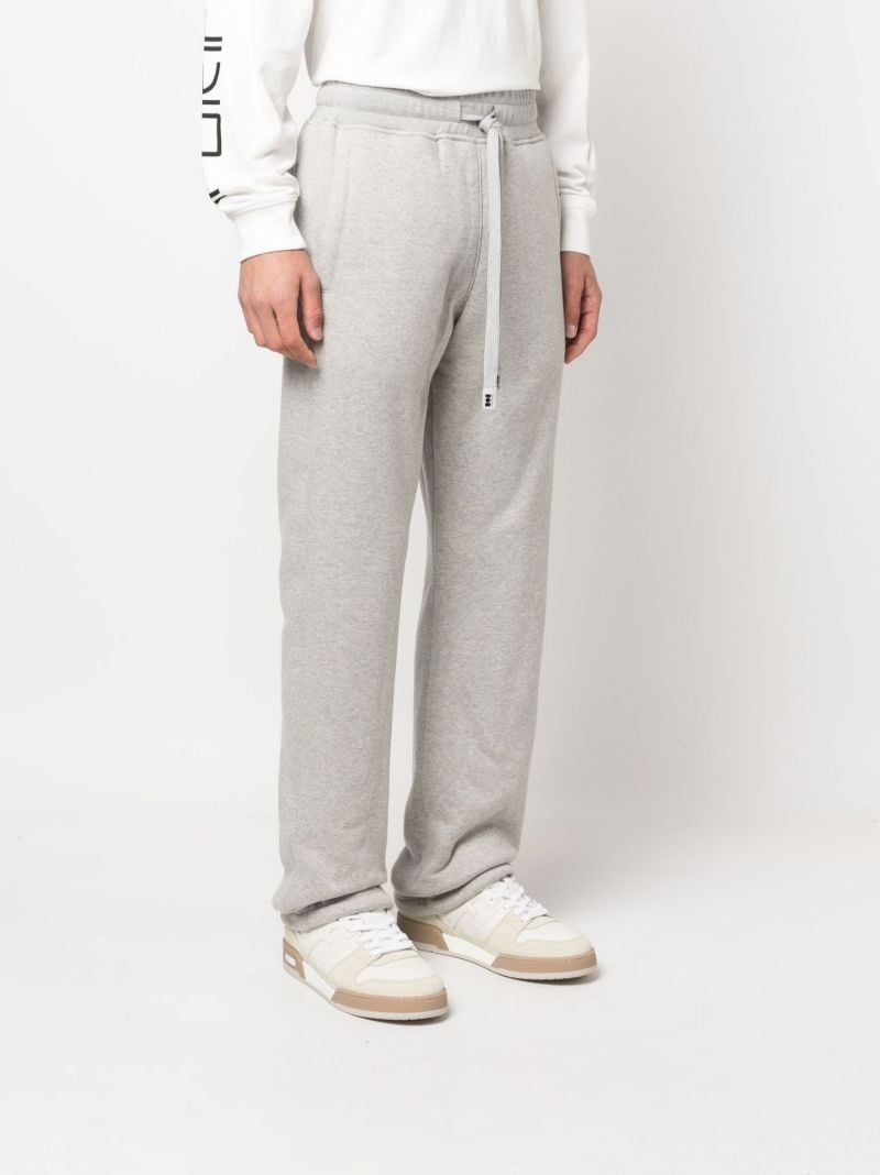 Grey Shearling-lined Track Pants