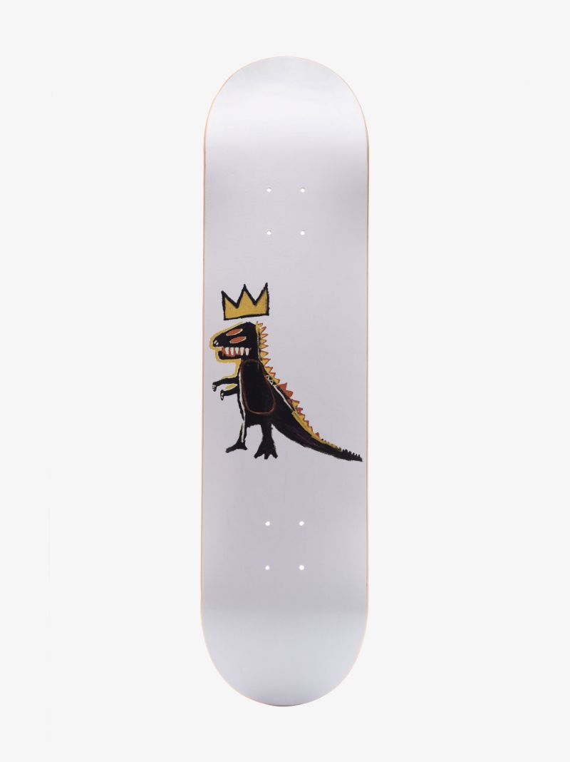 X Basquiat White Pez Dispenser Skateboard