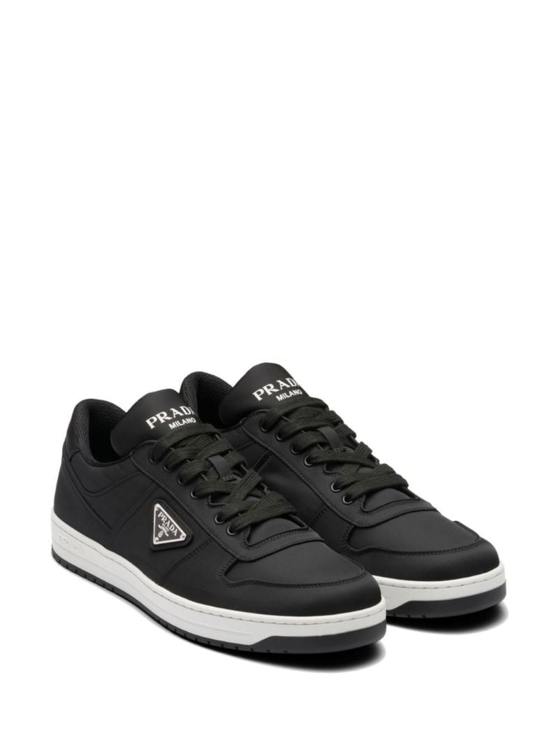 Black Re-nylon Low-top Sneakers