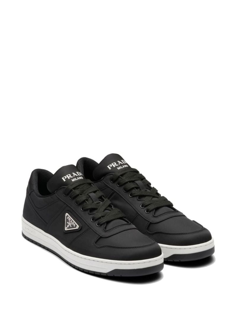 Black Re-nylon Low-top Sneakers