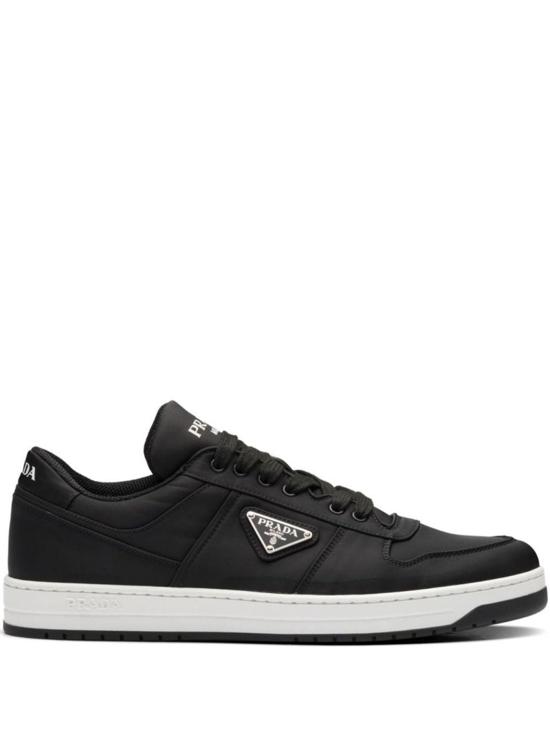 Black Re-nylon Low-top Sneakers