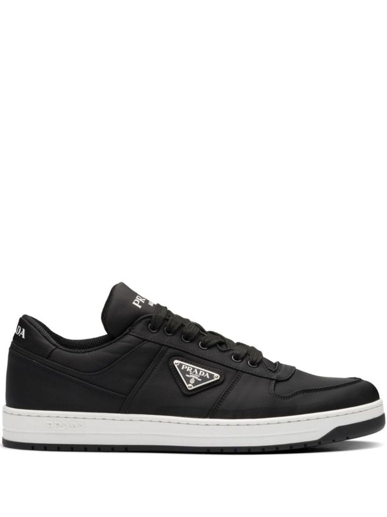 Black Re-nylon Low-top Sneakers