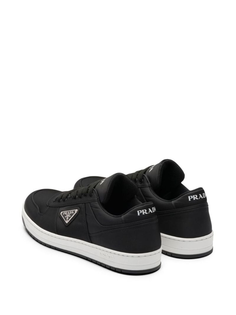 Black Re-nylon Low-top Sneakers