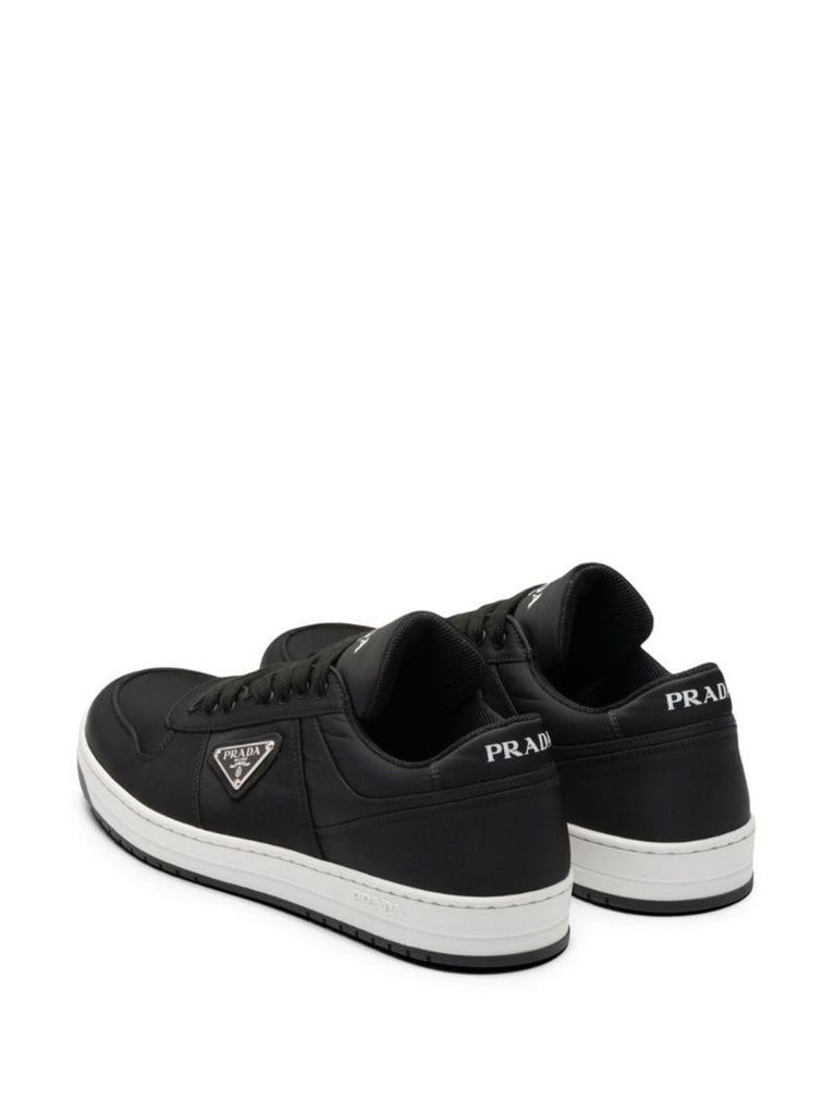 Black Re-nylon Low-top Sneakers