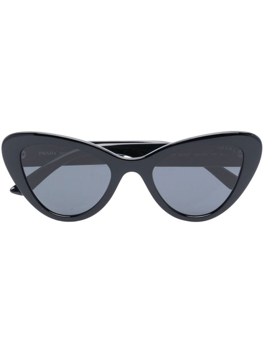 Black Cat-eye Acetate Sunglasses