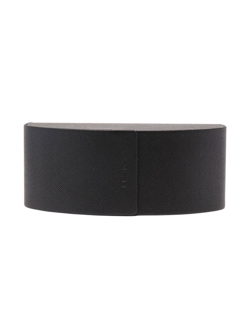White Symbole Rectangle Sunglasses