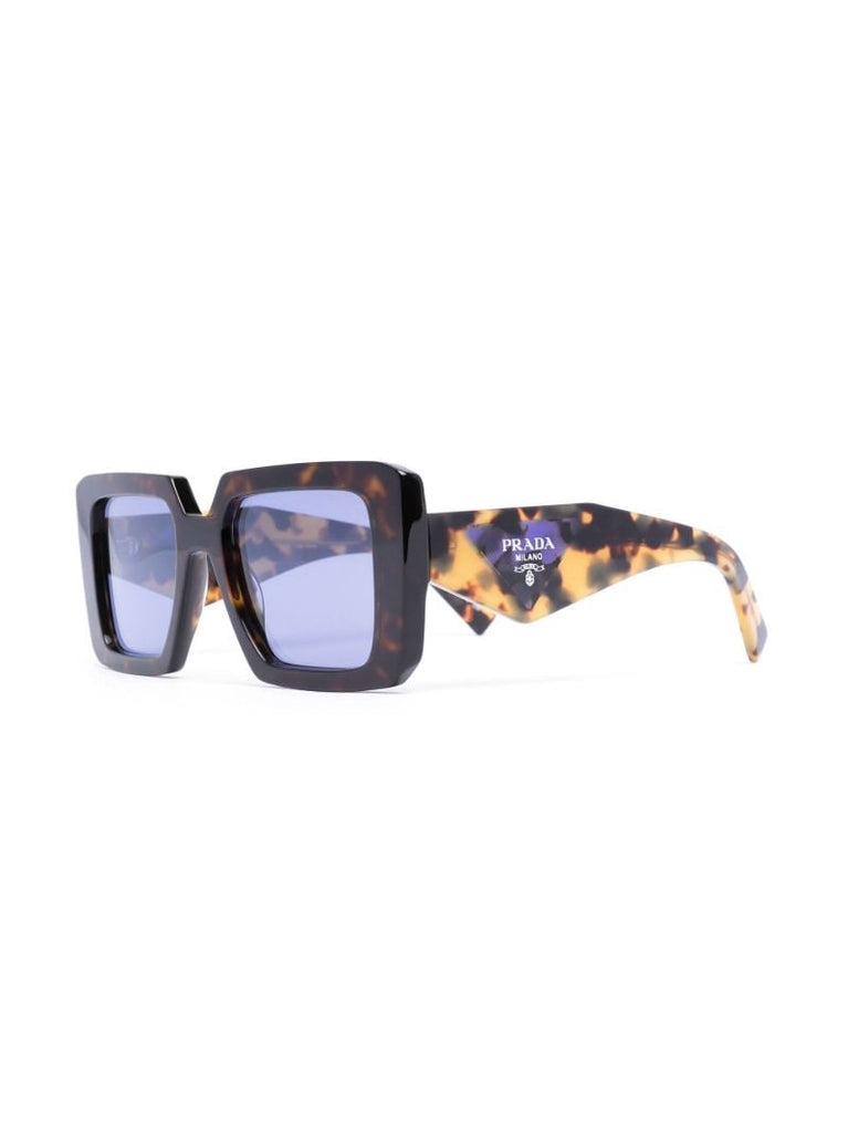 Brown Symbole Square Sunglasses
