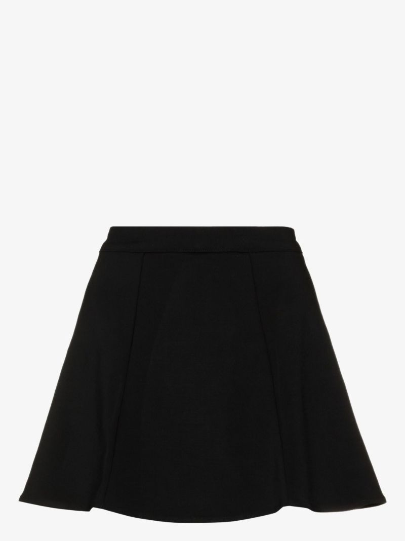 Black Liene Mini Skort