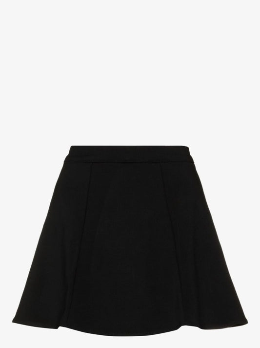 Black Liene Mini Skort