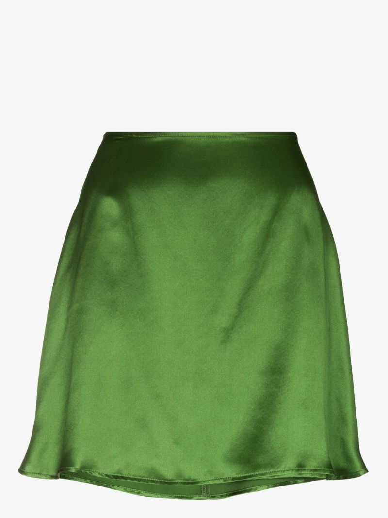 Benson Silk Mini Skirt