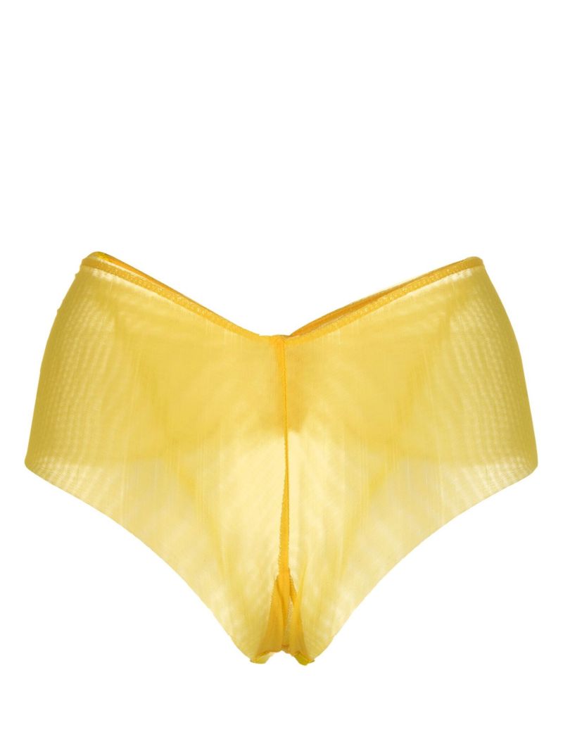 Yellow Farfalle Briefs