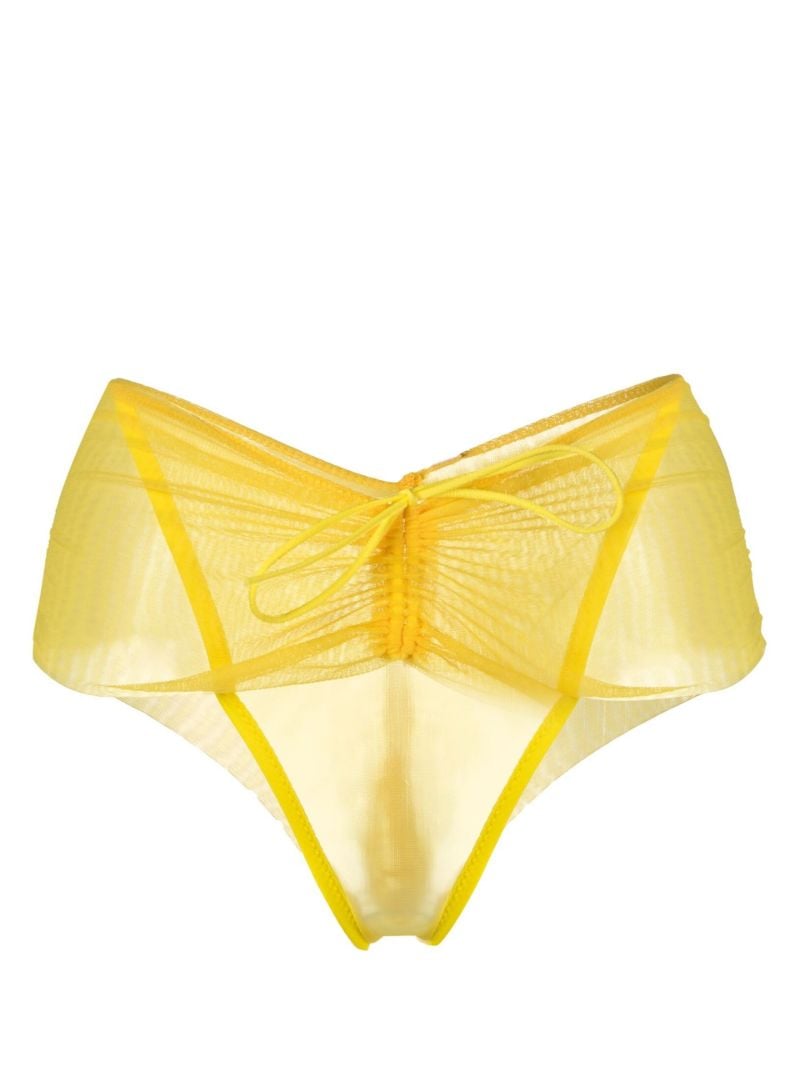 Yellow Farfalle Briefs