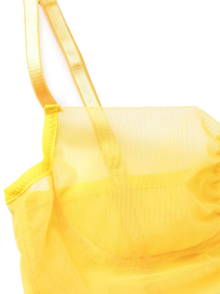 Yellow Farfalle Bralette