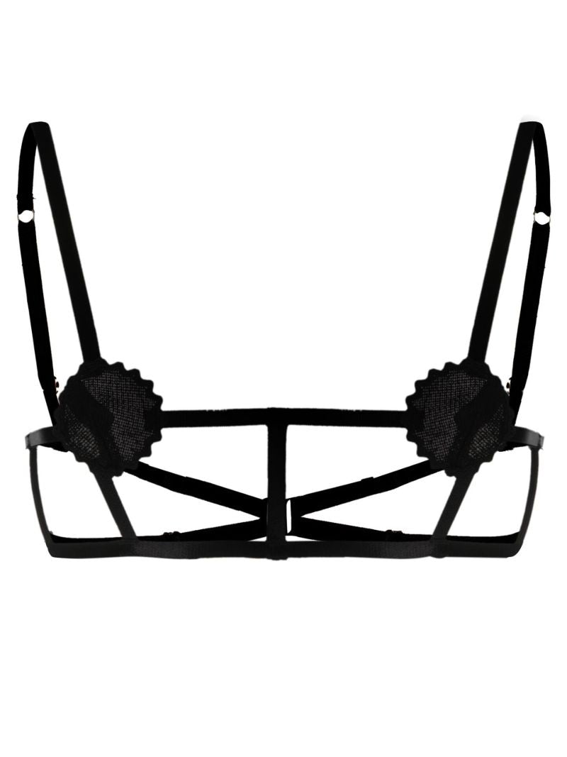 Black Al Dente Bra