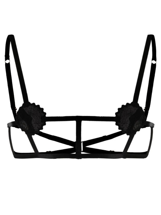 Black Al Dente Bra