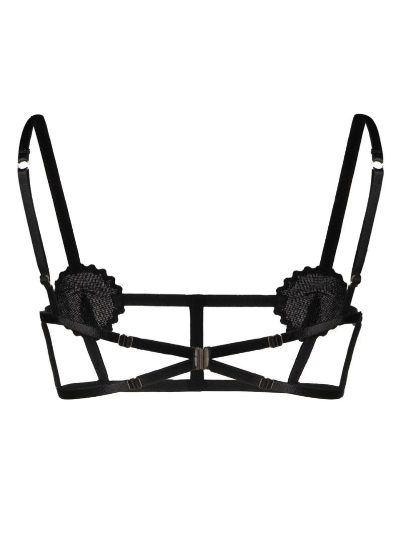 Black Al Dente Bra