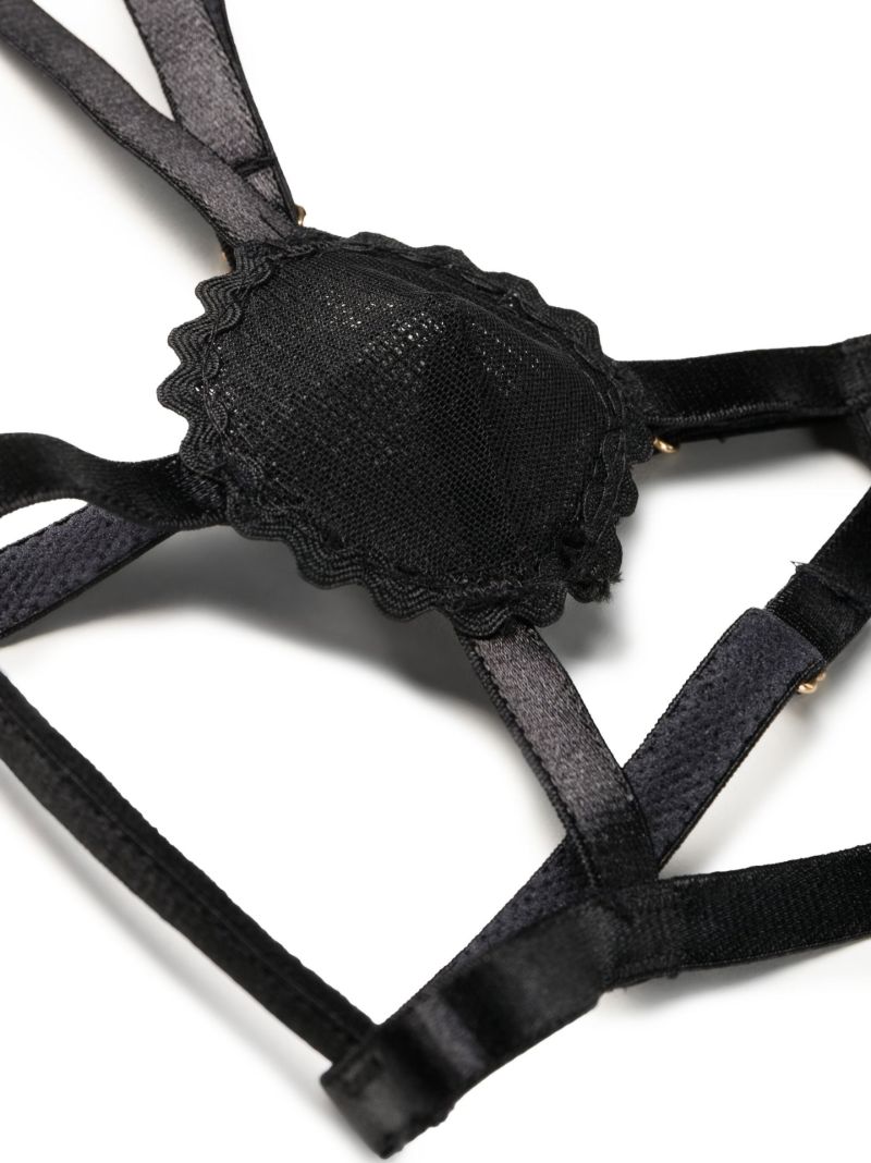 Black Al Dente Bra